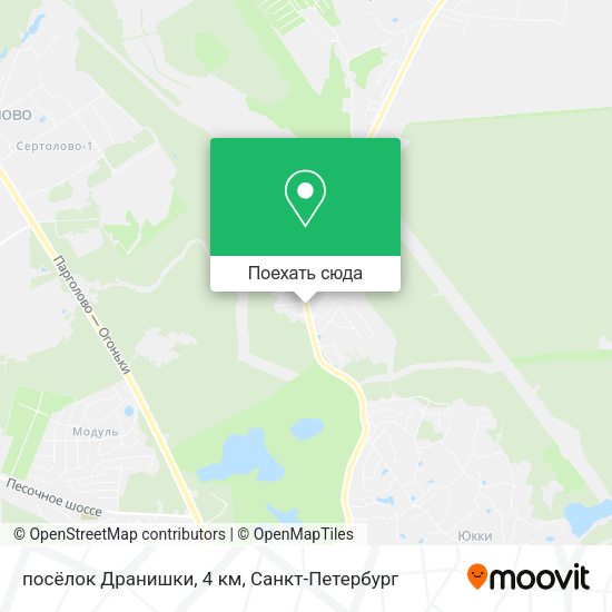 Карта посёлок Дранишки, 4 км