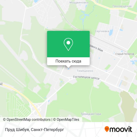 Карта Пруд Шибуя