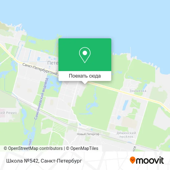 Карта Школа №542