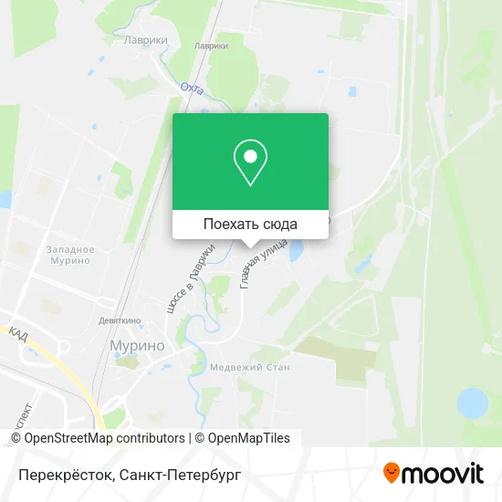 Карта Перекрёсток