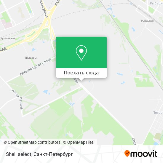 Карта Shell select