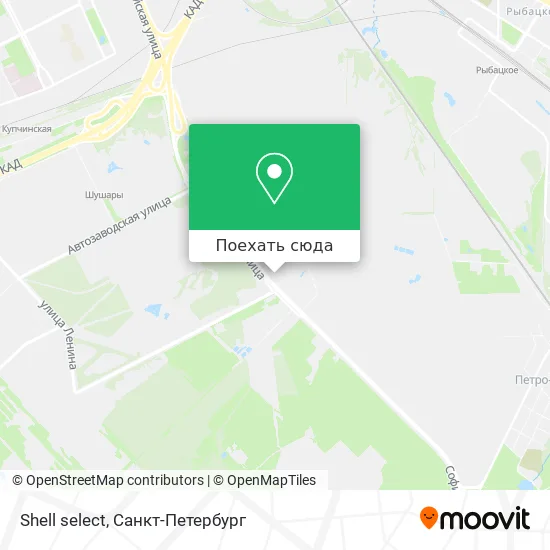 Карта Shell select