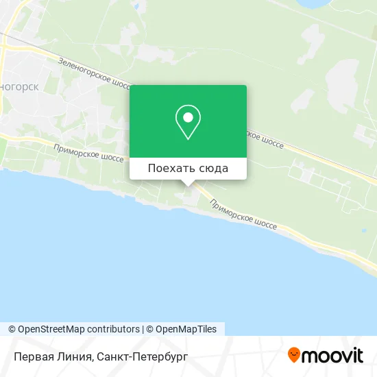 Карта Первая Линия