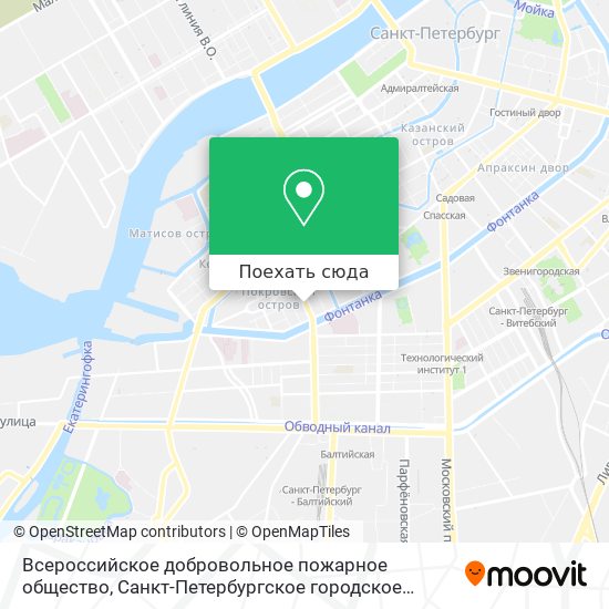 Вознесенский проспект питер карта