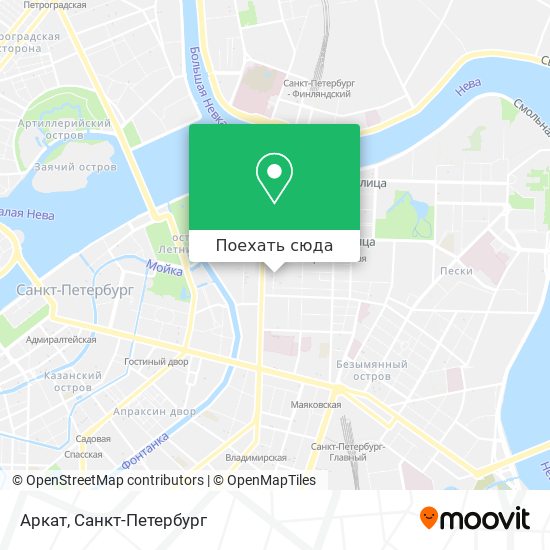 Карта Аркат