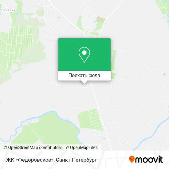 Карта ЖК «Фёдоровское»