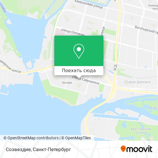Карта Созвездие