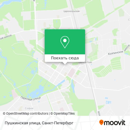 Карта Пушкинская улица