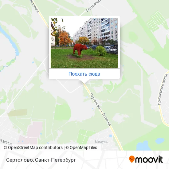 Карта Сертолово