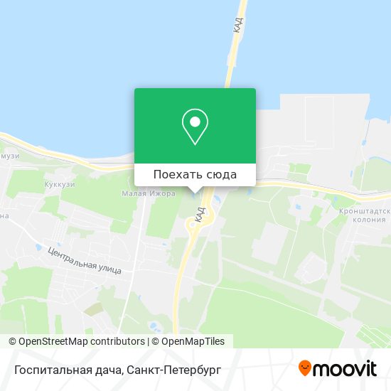Карта Госпитальная дача