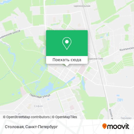Карта Столовая