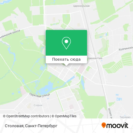 Карта Столовая