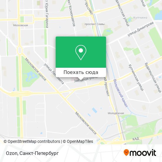 Карта Ozon