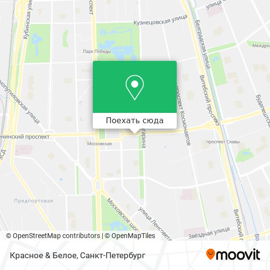 Карта Красное & Белое