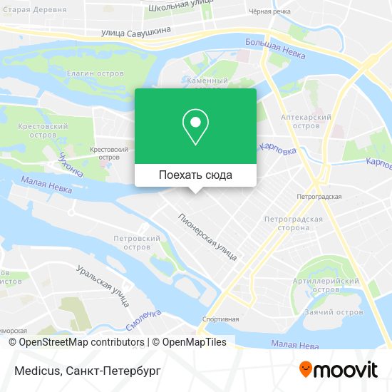 Карта Medicus