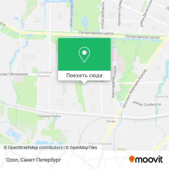 Карта Ozon