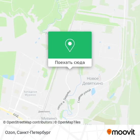 Карта Ozon