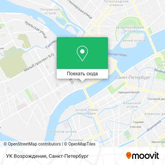 Карта УК Возрождение