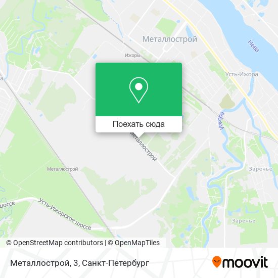 Карта Металлострой, 3