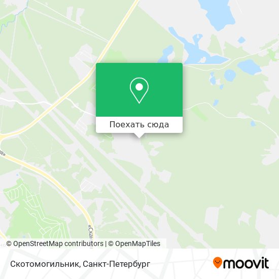 Карта Скотомогильник