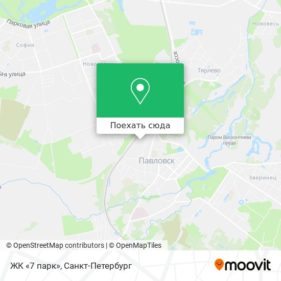 Карта ЖК «7 парк»