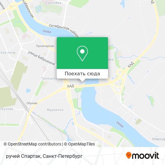 Карта ручьи спб