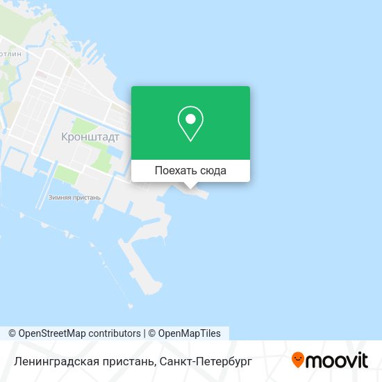 Карта Ленинградская пристань