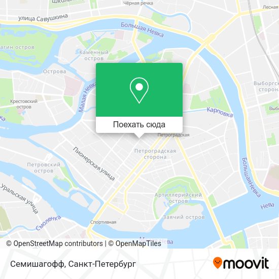 Карта Семишагофф