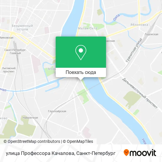 Карта улица Профессора Качалова