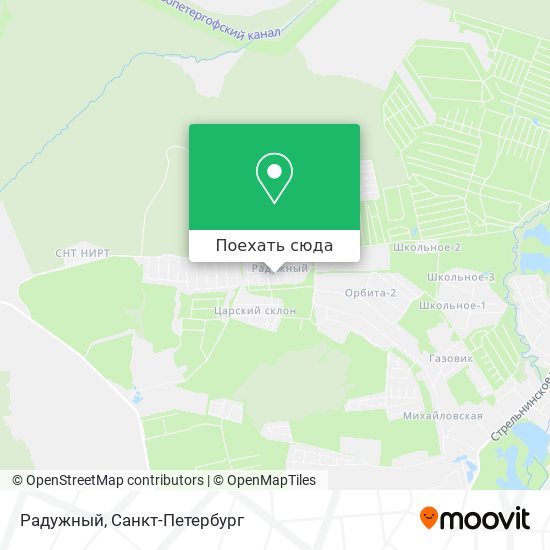Карта Радужный
