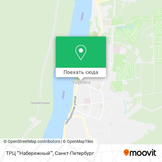 Карта ТРЦ ""Набережный""