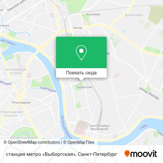 Как добраться до выборгской метро. Как добраться до выборгской метро