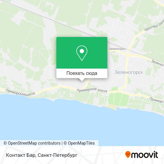 Карта Контакт Бар