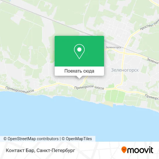 Карта Контакт Бар
