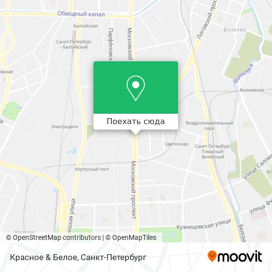 Карта Красное & Белое