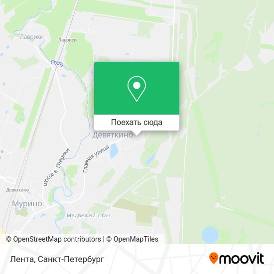Карта Лента