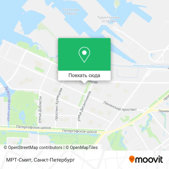 Карта МРТ-Смит