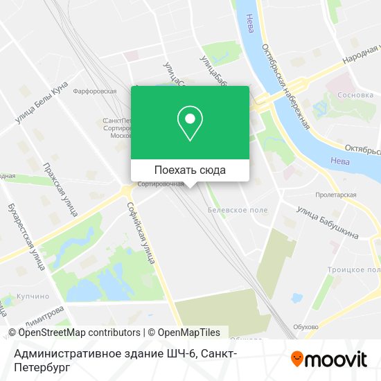 Карта Административное здание ШЧ-6