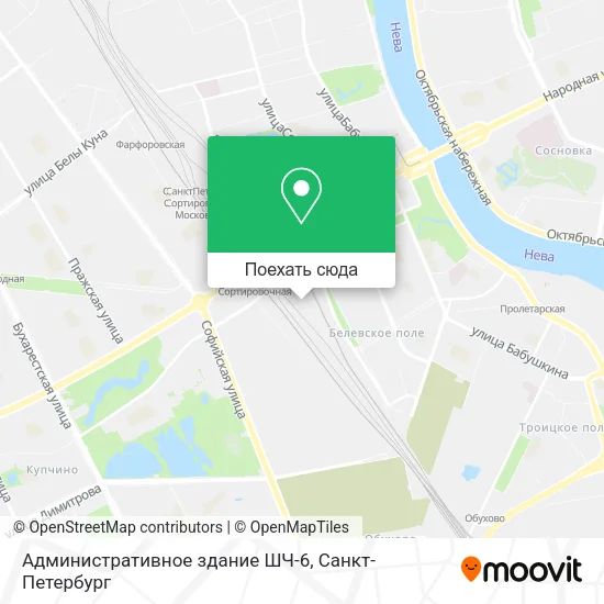 Карта Административное здание ШЧ-6