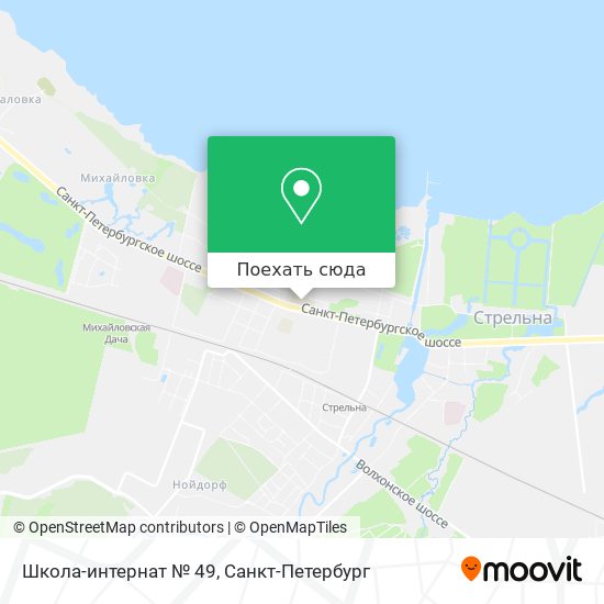 Карта петродворцового района санкт петербурга