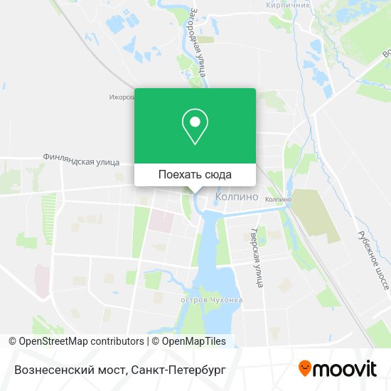 Карта Вознесенский мост