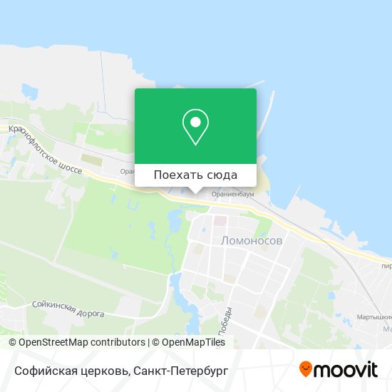 Карта Софийская церковь