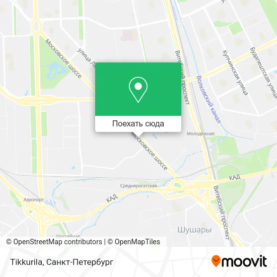 Карта Tikkurila