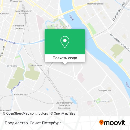 Карта Продмастер