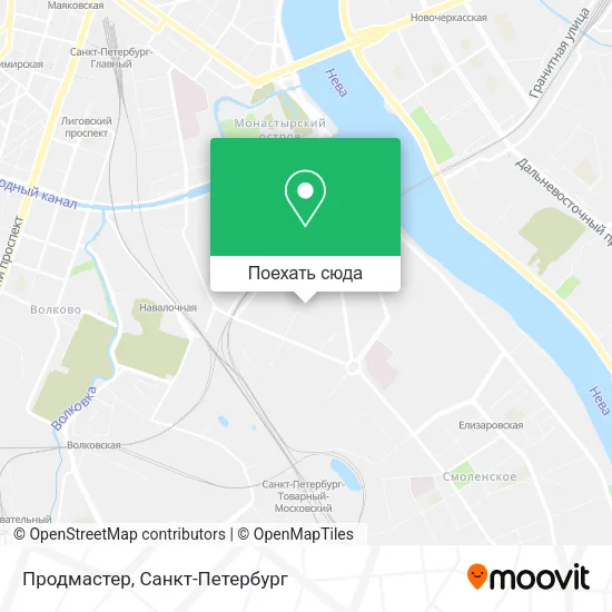 Карта Продмастер