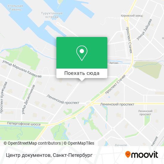 Карта Центр документов