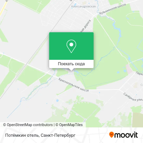 Карта Потёмкин отель