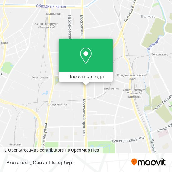 Карта Волховец