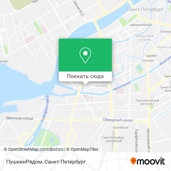 Карта ПушкинРядом