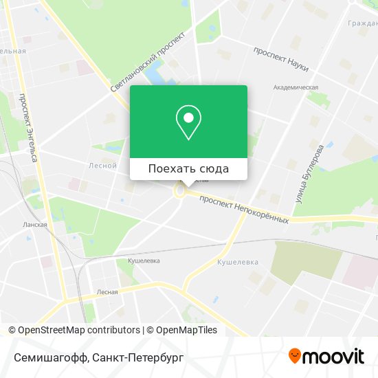 Карта Семишагофф